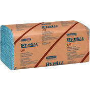 WypAll L10 Windshield Towels, 9-1/10 x 10-1/4, 1-Ply, L-Blue, 224/Pack, 10 Packs/Carton - KCC 05123