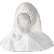 KleenGuard 36890 A20 Breathable Particle Protection Hood, White, One Size Fits All, 100/Ctn
