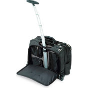 Kensington® Contour Roller Laptop Case, Nylon, 17-1/2 x 9-1/2 x 13, Black