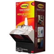3M Command™ General Purpose Hooks, Designer, 3lbs Capacity, White, 50/Carton