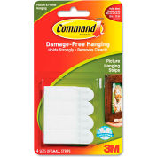 3M Command™ Picture Hanging Removable Interlocking Fasteners, 5/8" x 1 3/8", Set of 4