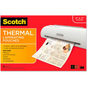 Scotch® Menu Size Thermal Laminating Pouches, 3 mil, 17 1/2 x 11 1/2, 25 per Pack