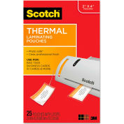 Scotch® Luggage Tag Size Thermal Laminating Pouches, 5 mil, 4 1/5 x 2 1/2, 25/Pack