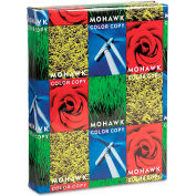 Copy Paper - Mohawk Color Copy 98 &Cover Stock Paper, White, 8-1/2" x 11", 28 lb., 500 Sheets/Ream