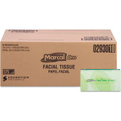 Marcal PRO® Recycled Facial Tissue, 2-Ply, 100/Box, 30 Boxes/Case - 2930
