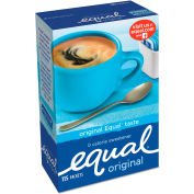 Equal® Zero Calorie Sweetener, 1g Packet, 115/Box