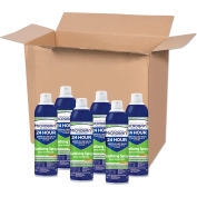 Microban® 24-Hour Disinfectant Sanitizing Spray, Citrus, 15 Oz. Aerosol Spray, 6/Carton