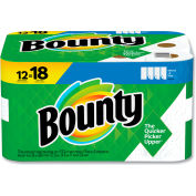 Bounty®, Select-a-Size Kitchen Roll Paper Towels, 6 x 11, Wht, 74 Sheets/Roll, 12 Rolls/Ctn