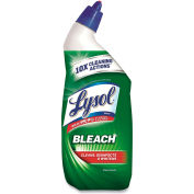 Lysol Disinfectant Toilet Bowl Cleaner with Bleach, 24 oz. Bottle, 9/Case