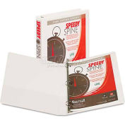 Samsill® Speedy Spine Round Ring View Binder, 11 x 8-1/2, 1" Capacity, White