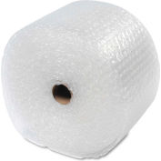 Sealed Air Light Weight & Recycled Bubble Wrap®, 100'L x 12"W x 5/16" Thick, Clear, 1 Pack