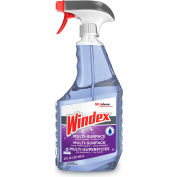Windex®, Non-Ammoniated Glass/Multi Surface Cleaner, Fresh Scent, 32 oz Bottle, 8/Carton