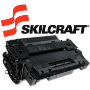 SKILCRAFT® Compatible Remanufactured CE255A (55A) Toner, 6000 Page-Yield, Black