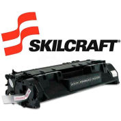 SKILCRAFT® Compatible Remanufactured CE505A (05A) Toner, 2300 Page-Yield, Black