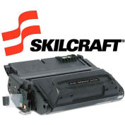 SKILCRAFT® Compatible Remanufactured Q5942A (42A) Toner, 10000 Page-Yield, Black