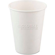 SOLO® Polycoated Hot Paper Cups, 12 Oz., White, 50/Bag