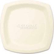 SOLO® 6PSC-2050 Bare Eco-Forward Sugarcane Plates, 6-7/10" Dia., Ivory, 125/Pack