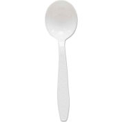 SOLO® SCCGBX8SW, Guildware Soup Spoons, Polystyrene, White, 1000/Carton