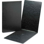 Smead® Top Opening Pressboard Report Cover, Prong Fastener, 11 x 17, Black