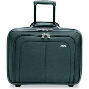 Samsonite® Mobile Office Notebook Case, Nylon, 17-1/2 x 9 x 14, Black