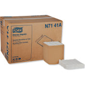 Tork® Universal Dinner Napkins, 1-Ply, 17"Wx17"D, 1/4 Fold, White, 4008/Carton