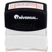 Universal Message Stamp, RECEIVED, Pre-Inked/Re-Inkable, Red