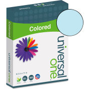Colored Paper - Universal UNV11202 - Blue - 8-1/2 x 11 - 20 lb. - 500 Sheets/Ream