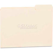 UNIVERSAL OFFICE PRODUCTS 15121 File Folders 100/Box One-Ply Top Tab Manila Legal 1/3 Cut First Positions 