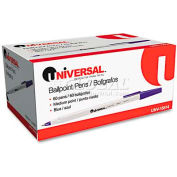 Universal Economy Ballpoint Stick Oil-Based Pen, Blue Ink, Medium, 60/Pack