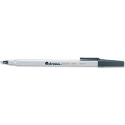 Universal One Economy Ballpoint Stick Oil-Based Pen, Black Ink, Medium, Dozen