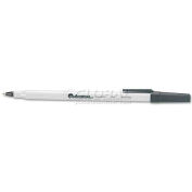 Universal Economy Ballpoint Stick Oil-Based Pen, Black Ink, Fine, Dozen