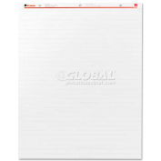 Universal® Recycled Easel Pads, Faint Rule, 27 x 34, White, 50-Sheet 2/Carton