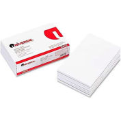 Universal® Scratch Pads, Unruled, 5 x 8, White, 12 100-Sheet Pads/Pack