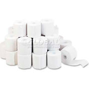 Universal® Adding Machine/Calculator Roll, 16 lb, 1/2" Core, 2-1/4" x 150 ft, White, 100/CT