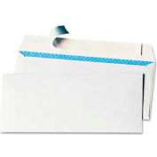 Universal One® Security Tinted Business Envelopes, #10, 9-1/2"W x 4-1/8"H, White, 100/Pack