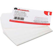 Universal Ruled Index Cards, 3 x 5, White, 100/Pack