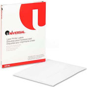 Universal® Laser Printer Permanent Labels, 1 x 2-5/8, White, 3000 Labels
