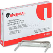 Universal® Complete Two-Piece Paper File Fasteners, Two Inch Capacity, 50/Box