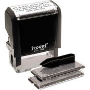 Trodat® Self-Inking Do It Yourself Message Stamp, 3/4 x 1 7/8