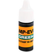 U. S. Stamp & Sign® Refill Ink for Clik! and Universal Stamps, 7ml-Bottle, Green
