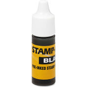 U. S. Stamp & Sign® Refill Ink for Clik! & Universal Stamps, 7ml-Bottle, Black