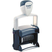 Identity Group Professional Numberer, Self-Inking, Type Size 2, Eight Digits, Black