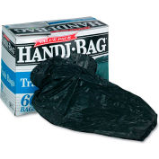 Handi-Bag® Super Value Pack Trash Bag 30 Gallon 0.69 Mil, Black 60 Bags/Box - WBIHAB6FT60