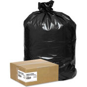 Super Value Pack Contractor Bag 42 Gallon 2.50 Mil, Black 50 Bags/Box - WBIWEB1CTR50