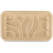 World Centric® Fiber Trays, PLA Lined, PFAS Free, 1-Compartment, 8.3 x 4.9 x 0.7, Natural