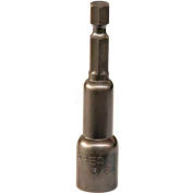 Urrea Metric Heavy-Duty Magnetic Power Nut Driver, 10108X, 1/4" Drive, 8 mm Tip, 2 9/16" Long