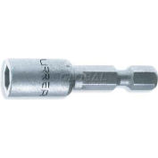 Urrea SAE Power Nut Driver, 10552, 1/4" Drive, 7/16" Tip, 2 9/16" Long