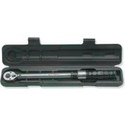 Urrea Micrometer Torque Wrench, 3/8" Drive, 15-1/2" Long, 5-75 Ft/Lb Torque Range
