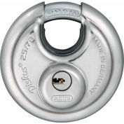 ABUS Stainless Steel Maximum Security Diskus 25/70 KA with Dimple Key - Keyed Alike - Pkg Qty 6