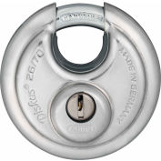 ABUS Maximum Strength Stainless Steel Diskus 26/70 KD Keyed Different - Pkg Qty 6